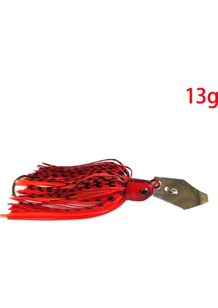03 Kırmızı 13G Tarzı Jonstar 13GGG Er Yem Balıkçılık Cazibesi Bas Jig Sohbet Yem Buzzbait Wobbler Pike Walleye Için Kauçuk Etek (Yurt Dışından)