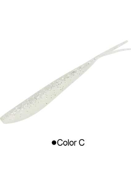 Renk-C Stili 5cm 0,5g Spinpoler Yumuşak Swimbait Balık Tutma Lures Pislik Shad Minnow Damla Shot Cazibesi Bas Yemi Shad Yem Bas Için Alabalık Pike Walleye (Yurt Dışından)