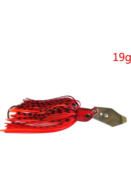 23 Kırmızı 19G Stili Jonstar 13GGG Er Yem Balıkçılık Cazibesi Bas Jig Sohbet Yem Buzzbait Wobbler Pike Walleye Için Kauçuk Etek (Yurt Dışından)