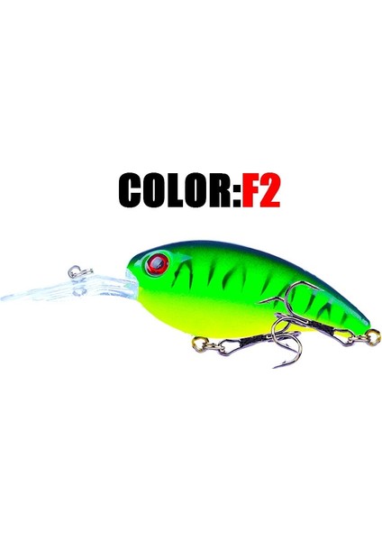 F042-2 Stili Rankbait Balıkçılık Wobblers 14G 10CM Yapay Krank Yem Bas Balıkçılık Cazibesi Pike Trolling Pesca Sazan Olta Takımı (Yurt Dışından)