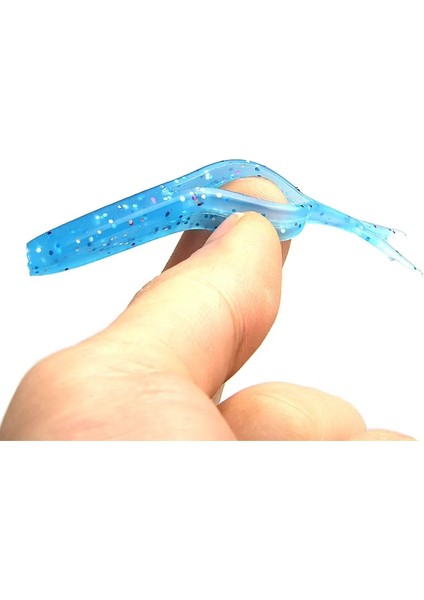 F Stili 75MM 15 Adet 2019 Yeni Supercontinent Hp Minnow Küçük Yumuşak Kalamar Kuyruğu Fmm Yol Yumuşak Yem 1.8g Günaha Çatal Kuyruk Yumuşak Yem (Yurt Dışından) modelleri