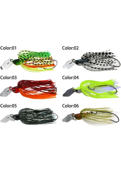 26 Yeşil 7g Tarzı Jonstar 13GGG Er Yem Balıkçılık Cazibesi Bas Jig Sohbet Yem Buzzbait Wobbler Pike Walleye Için Kauçuk Etek (Yurt Dışından) modelleri