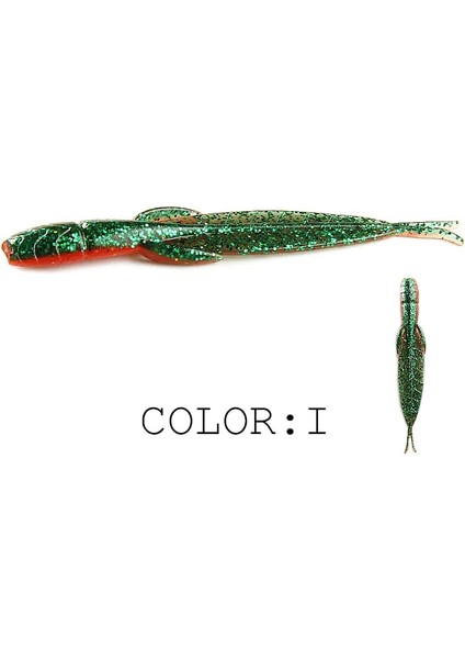 N Tarzı 78MM 20 Adet Süper Kıta Sıcak Balıkçılık Cazibesi-4 Sülük Cazibesi Yem Larva Yumuşak Yem (Yurt Dışından)
