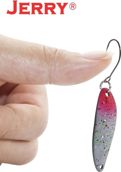Fildişi Tarzı 3g Jerry Akrep 3g 4.5g Döküm Alanı ve Akarsu Alabalık Balıkçılık Kaşıkları Yemler Metal Tek Kanca Ultra Hafif Pesca Erbait Cezbeder (Yurt Dışından)