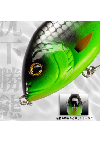 No.12 Tarzı 100MM 47G Hunthouse Salmo Slider Platin Balıkçılık Lures Vıb Jerkbaits Değişken Batan Crankbaits Leurre Pesca Pike Bait (Yurt Dışından) modelleri