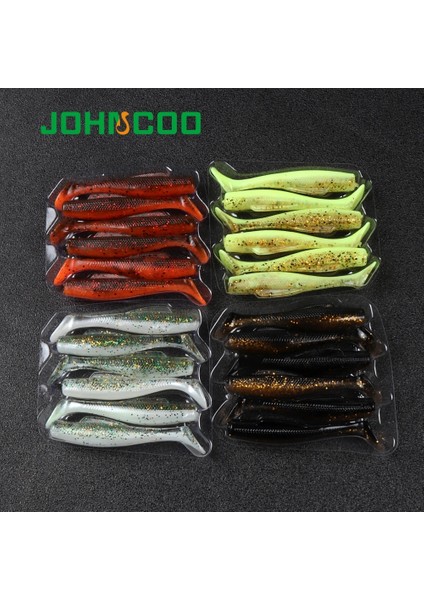 K Tarzı Johncoo Tpr Yumuşak Yem G Yumuşak Kürek Kuyruğu Swimbait Balıkçılık Yemleri Yapay Silikon Yem Wobblers Yumuşak Yemler (Yurt Dışından) fırsatları