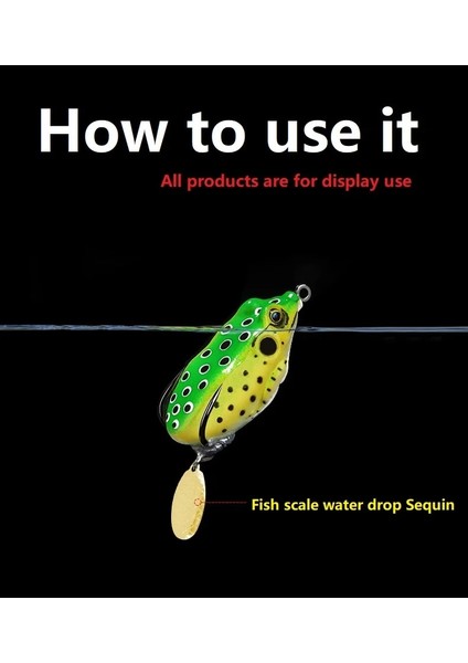 E Stili M Beden 5-Lot Water Drop Noise Piece Dıy Minnow Vıb Popper Bearded Man Fishing Lure Willow Blades Sequin Noise Spooer (Yurt Dışından) indirimleri
