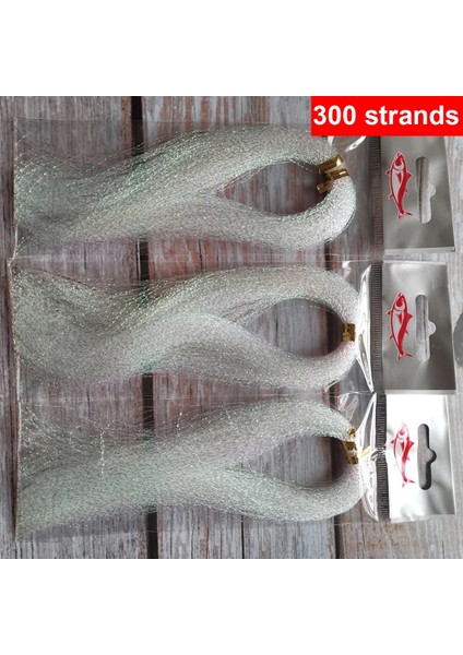 1 Beyaz Renk Stili 10 Parça Bundlelot Trands Fly Fishing Lure Tinsel Twisted Strand String Line Tying Flash Crystal G Diy Material (Yurt Dışından)