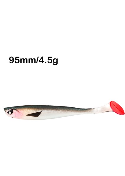 G 4.5g Stili 3pcslot Yumuşak Balıkçılık Cazibesi Cg Silikon Yem Shad Solucanlar Bas Pike Minnow Swimbait Kauçuk Balık Cazibesi Yüksek (Yurt Dışından)
