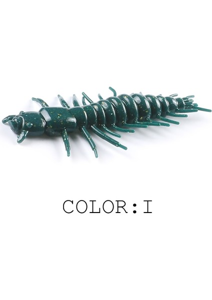 Ben Stil 50MM 20 Adet 1g 2021 Yeni Zaza Larva Yumuşak Cazibesi Yüzen Tatlı Su Swimbaits Silikon Yumuşak Yem Solucan Balıkçılık Için (Yurt Dışından)