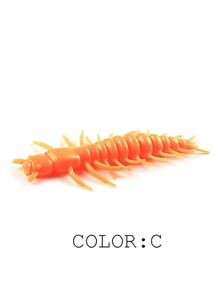 Ben Stil 50MM 20 Adet 1g 2021 Yeni Zaza Larva Yumuşak Cazibesi Yüzen Tatlı Su Swimbaits Silikon Yumuşak Yem Solucan Balıkçılık Için (Yurt Dışından)