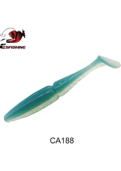 CA188 Stili 155MM 3 Adet Kesfıshıng Kolay Parlatıcı Balıkçılık Yemleri Yumuşak Jig Cazibesi Yumuşak Cazibesi Büyük Wobbler Isca Yapay Alabalık Pike Bass (Yurt Dışından)
