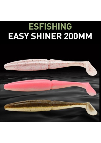 CA188 Stili 155MM 3 Adet Kesfıshıng Kolay Parlatıcı Balıkçılık Yemleri Yumuşak Jig Cazibesi Yumuşak Cazibesi Büyük Wobbler Isca Yapay Alabalık Pike Bass (Yurt Dışından) indirimleri