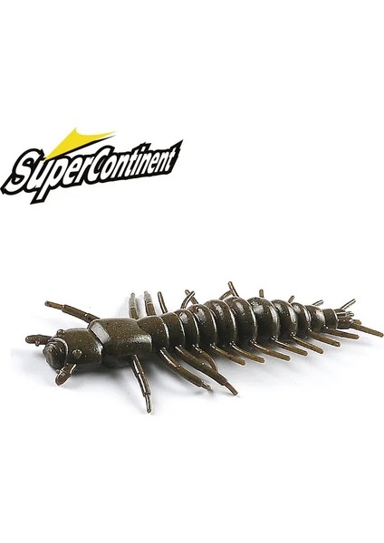 Ben Stil 50MM 20 Adet 1g 2021 Yeni Zaza Larva Yumuşak Cazibesi Yüzen Tatlı Su Swimbaits Silikon Yumuşak Yem Solucan Balıkçılık Için (Yurt Dışından)