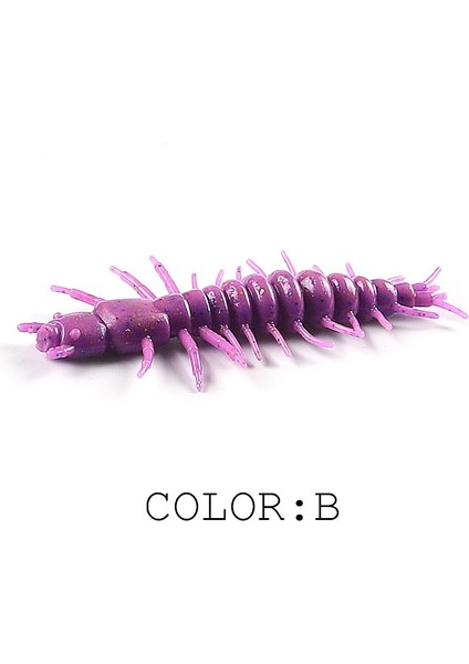 Ben Stil 50MM 20 Adet 1g 2021 Yeni Zaza Larva Yumuşak Cazibesi Yüzen Tatlı Su Swimbaits Silikon Yumuşak Yem Solucan Balıkçılık Için (Yurt Dışından)