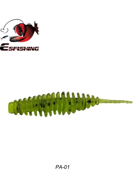 PA01 Stili 38MM 12 Adet Esfıshıng Yeni Balıkçılık Solucan Cazibesi Tanta G 7.5g Leurre Peche Kalamar Cazibesi Olta Takımı Yem (Yurt Dışından)