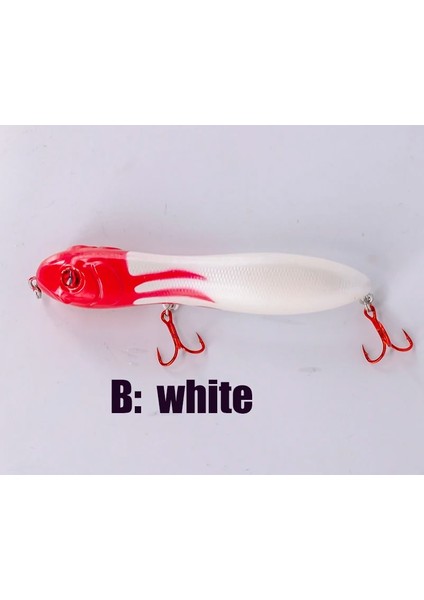 B Tarzı 10CM 15G Artificial Bait Fishing Lure Top Water Lizard Imitate Pencil Wobblers Popper 7color Jerkbait Fake Leurre Fishing Lure (Yurt Dışından)