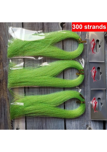 7 Yeşil Renk Stili 3 Parça Bundlelot Trands Fly Fishing Lure Tinsel Twisted Strand String Line Tying Flash Crystal G Diy Material (Yurt Dışından) fırsatları