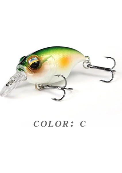C3 -42MM 8g Stili G Olta Takımı Ağustosböceği Yemi Balıkçılık Cazibesi Böcek Böcek Cazibesi Deniz Böceği Krank Bas Sazan Olta Takımı Için Yüzer Wobbler (Yurt Dışından)