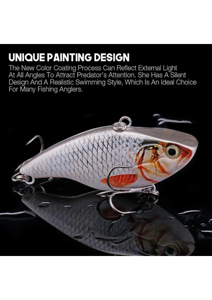 75MM 20G Renkli G Stili Vtavta 7cm 18G Rattlin Vib Balıkçılık Cazibesi Batan Wobblers Pike Balıkçılık Için Crankbaits Cazibesi Krank Yemler Yapay Vıb Lures Metal (Yurt Dışından)