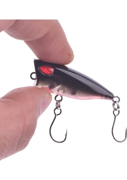 F Stili 1 Adet Mini Popper Balıkçılık Lures Topwater Trolling Wobblers 4cm.5g Yapay Sert Yem Crankbait Peche Bas Sazan Olta Takımı (Yurt Dışından) fırsatları