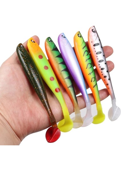 E 4.5g Stili 3pcslot Yumuşak Balıkçılık Cazibesi Cg Silikon Yem Shad Solucanlar Bas Pike Minnow Swimbait Kauçuk Balık Cazibesi Yüksek (Yurt Dışından)