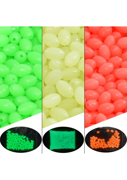 7X10 Stili Infof Lot Yumuşak Yumurta Boncuk Balıkçılık Durdurma Aydınlık Oval Kauçuk Tıpa Gece Fly Balıkçılık Aksesuarları Pesca (Yurt Dışından)
