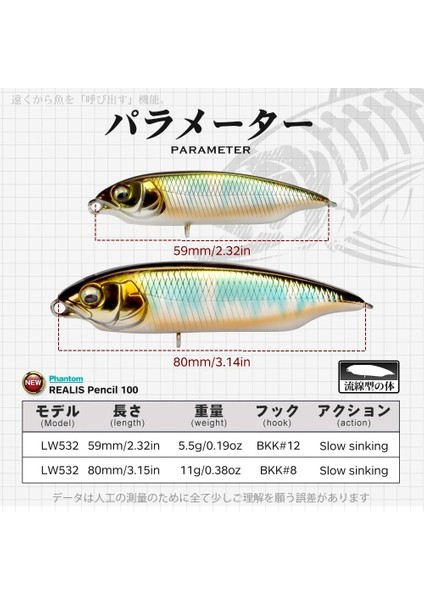 534-002 Stili 80MM 11G Hunthouse Karashi Yem Kalem Balıkçılık Cazibesi Yavaş Batan G Crankbait Wobblers Köpek Yürümek I-Şekilli Eylem Bas Için (Yurt Dışından) indirimleri