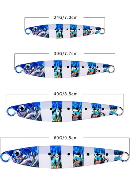 E Aydınlık Stil 24G 2021 Metal Jig Balıkçılık Cazibesi Sert Yapay Yem Aksesuarları Ağırlıklar G Yavaş Deniz Tekne Kış Batan Lures Whopper Pike Balık (Yurt Dışından) modelleri