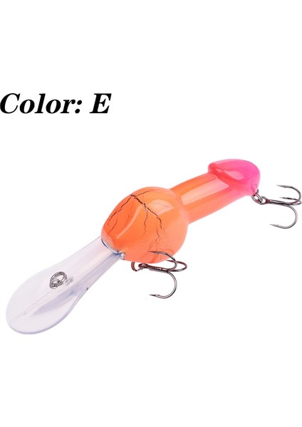 E Stili 1 Adet Erkek Hediye Modeli Derin Divewater Minnow Balıkçılık Lures 14CM 27G Wobbler Yem Yüzer Trolling Yapay Sert Yemler Mücadele (Yurt Dışından)
