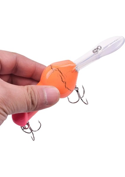 E Stili 1 Adet Erkek Hediye Modeli Derin Divewater Minnow Balıkçılık Lures 14CM 27G Wobbler Yem Yüzer Trolling Yapay Sert Yemler Mücadele (Yurt Dışından)
