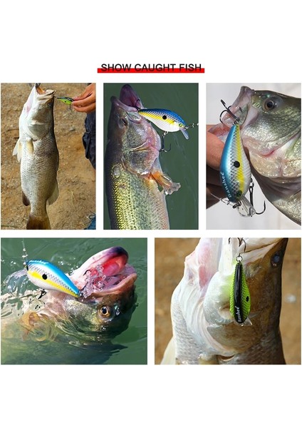 Kaki Shad Stili Banshee G Blitz Krank Yüzen Balıkçılık Cazibesi VC03 Çıngırak Ses Wobbler Kare Bill Yapay Orta Dalış Crankbaits (Yurt Dışından) modelleri