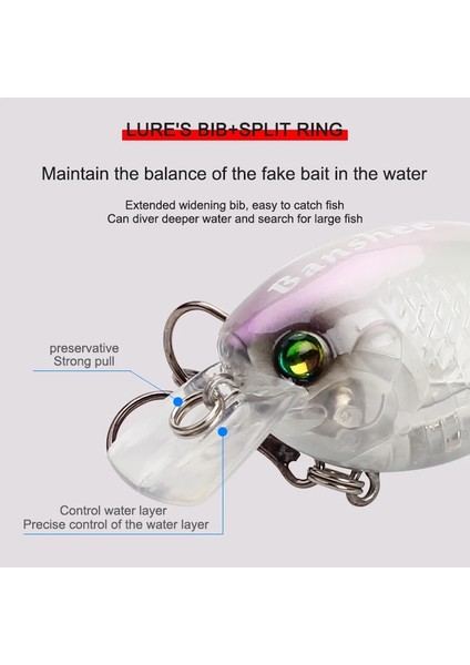 Kaki Shad Stili Banshee G Blitz Krank Yüzen Balıkçılık Cazibesi VC03 Çıngırak Ses Wobbler Kare Bill Yapay Orta Dalış Crankbaits (Yurt Dışından) fırsatları