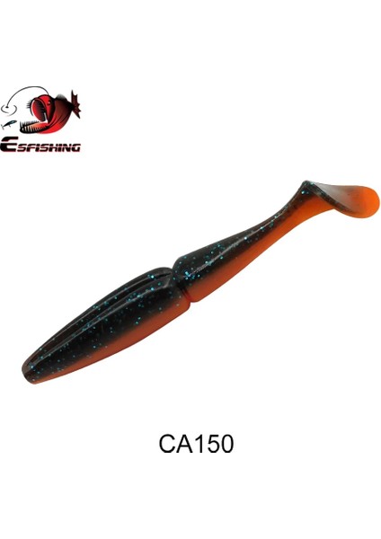 CA150 Stili 155MM 3 Adet Kesfıshıng Kolay Parlatıcı Balıkçılık Yemleri Yumuşak Jig Cazibesi Yumuşak Cazibesi Büyük Wobbler Isca Yapay Alabalık Pike Bass (Yurt Dışından)