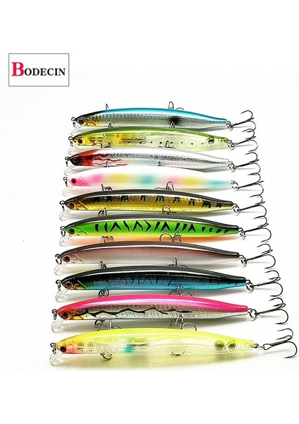 C7 1 Adet Tarzı 1 Adet Minnow Crankbaits Wobblers Trolling Içinfkefishing Cazibesi Kış Swimbait Mücadele Büyükyapay Yemler Sazan Jerkbait (Yurt Dışından) fırsatları
