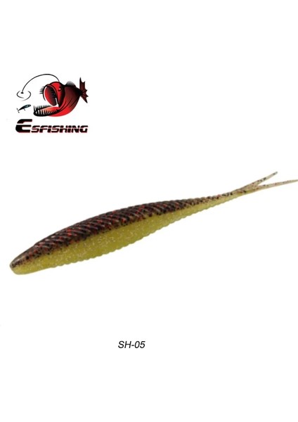 SH05 Stili Kesfıshıng Balıkçılık Cazibesi Zırh Shad Oft Yemler Pike Olta Takımı Sazan Balıkçılık Yavaş Jig Balıkçılık Için Yumuşak Yemler (Yurt Dışından)