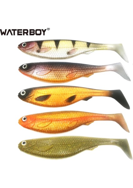 Renk 4 1 Adet Stil 20CM 55G M 20CM 22G 55G Yumuşak Yem Büyük Gölgeler Yapay Cazibesi Pvc Malzeme Levrek Levrek Zander Için T Kuyruk Softbaits (Yurt Dışından) fiyatları