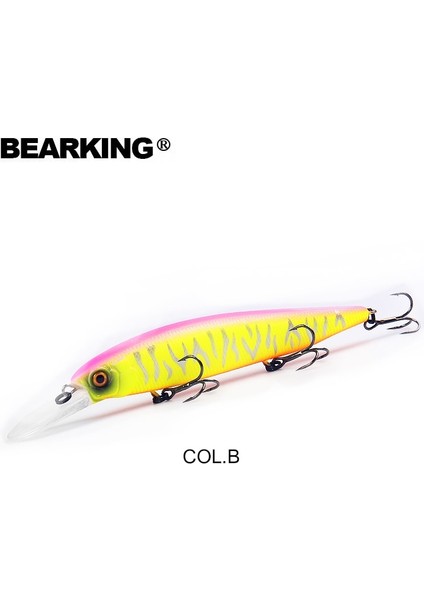 Col.b Stili Bearking G Yeni Varış Yavaş Yavaş Yüzen Balıkçılık Lures Yapay Yem Predator Turna ve Bas Için Pisliklerle Mücadele (Yurt Dışından)