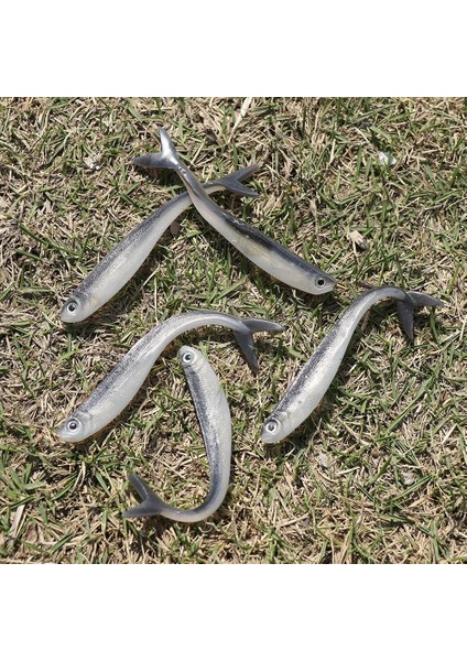 1-8cm Stili Yazın Çanta Yumuşak Karides Solucanları Balık Cazibesi Silve Silikon Wobblers Olta Takımı Jig Kurtçuk Balık Tutma Yemi Jig Kafa Yemi 8cmg (Yurt Dışından)