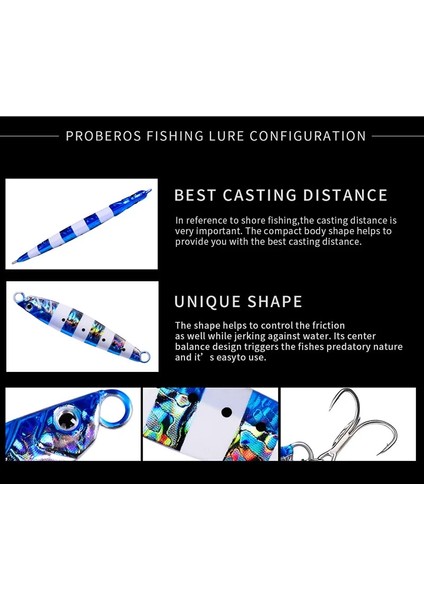 J Tarzı 30G 2021 Metal Jig Balıkçılık Cazibesi Sert Yapay Yem Aksesuarları Ağırlıklar G Yavaş Deniz Tekne Kış Batan Lures Whopper Pike Balık (Yurt Dışından) fırsatları