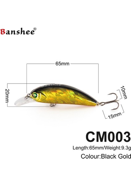 Turuncu Tarzı Banshee Deniz Crankbaits Balıkçılık Cazibesi Turna ve Levrek Alabalık Trolling Cazibesi Minnow Wobblers Yapay Yem Şamandıra Derinliği (Yurt Dışından)