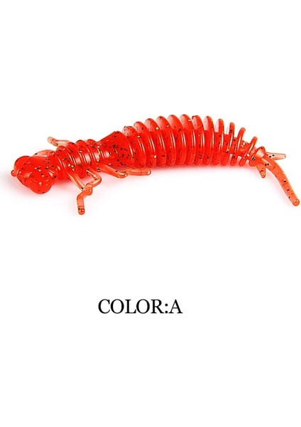 K Tarzı 50MM 10 Adet 2019 Yeni Süper Kıta Larva Yumuşak Yemler Yapay Yemler Balıkçılık Solucan Silikon Bas Pike Minnow Swimbait Jig Plastik (Yurt Dışından) indirimleri