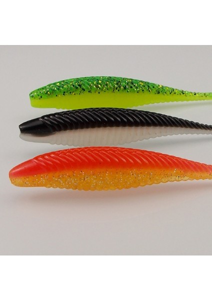 PA48 Stili Kesfıshıng Balıkçılık Cazibesi Zırh Shad Oft Yemler Pike Olta Takımı Sazan Balıkçılık Yavaş Jig Balıkçılık Için Yumuşak Yemler (Yurt Dışından) fırsatları