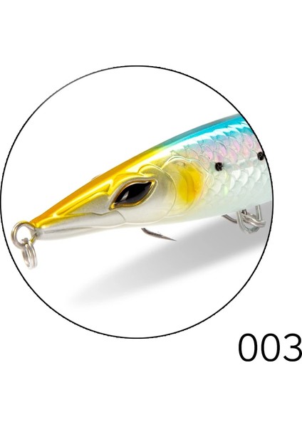 No.3 Tarzı 90 mm D1 Topwater Kalem Yemleri Çubuk Baits Yüzen Balıkçılık Yemleri G Balıkçılık Için Uzun Döküm Yalpalayıcılar Levrek D (Yurt Dışından)