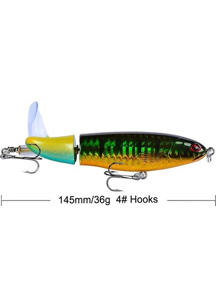 Ağırlık 36G G Tarzı 2021 Balıkçılık Cazibesi Whopper Plopper WEIGHT17G Isca Sazan Balık Pervanesi Bobble Tracto Krank Mino Yemler Için Yapay Tuzlu Su Yemi (Yurt Dışından)
