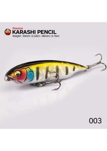 532-003 Stili 80MM 11G Hunthouse Karashi Yem Kalem Balıkçılık Cazibesi Yavaş Batan G Crankbait Wobblers Köpek Yürümek I-Şekilli Eylem Bas Için (Yurt Dışından)