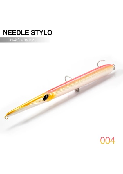 No.4 Tarzı 205MM 36G Batan Hunthouse Styl LW118 Cazibesi Kalem 16CMG 18CMG G Uzun Döküm Kalem Stickbaits Yüzen Batan Cazibesi Iğne (Yurt Dışından)