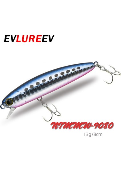 D Stili 2021 Minnow Balıkçılık Cazibesi Yem Ağırlıkları 13GCM Kış Mücadelesi Pesca Tuzlu Su Yemleri Articulos De Pesca Isca Yapay Sahte Balık (Yurt Dışından) fiyatları