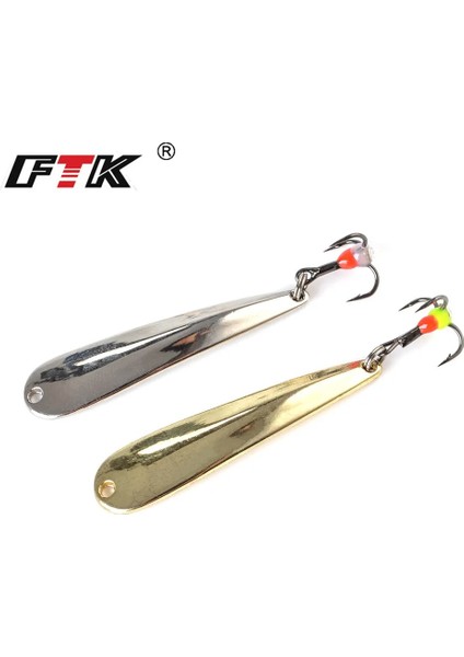 7g-Gümüş Tarzı Ftk Buz Balıkçılık Cazibesi Kış Ggg Alümen Goldsilver Tiz Kanca 8### Isca Yapay Yem Pesca (Yurt Dışından)