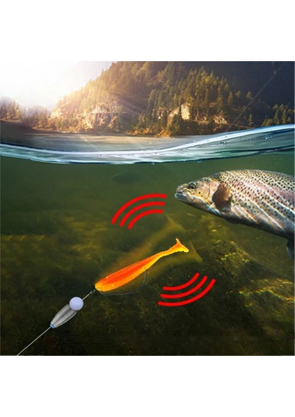 Açık Bej Tarzı 5.5cm Texas Rig Tam Set Silikon Yumuşak Yem Olta Kancası Mermi Şeklindeki Paslanmaz Çelik Fren Boncuk Seti Seti Yem Seti Balıkçılık Lures (Yurt Dışından)